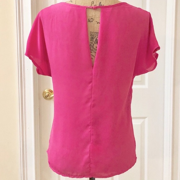 miami | Indie inspired Embellished Pink Blouse 👚 - Picture 4 of 7